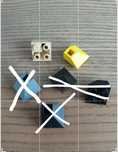 LEGO 3676 daszek, dachówka, narożnik odwrócony 2x2