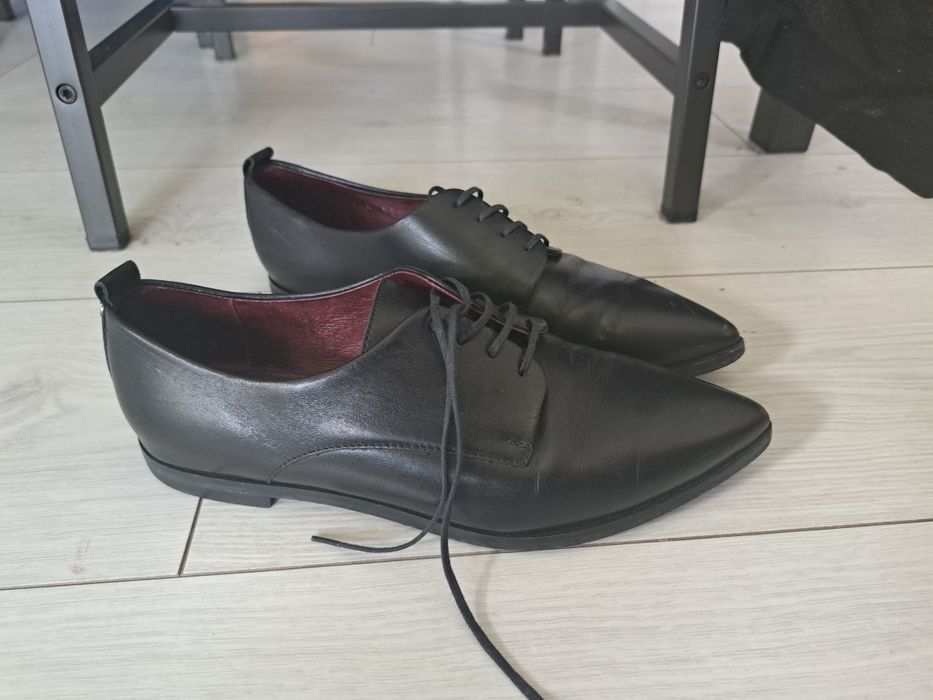 Gino rossi oxfordy mokasyny 38 skóra