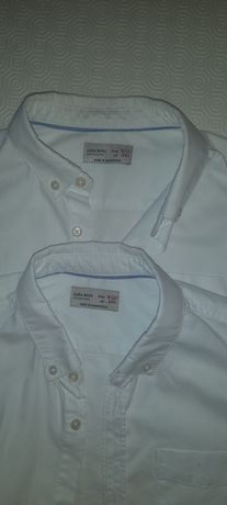 2 Camisas brancas Rapaz ZARA