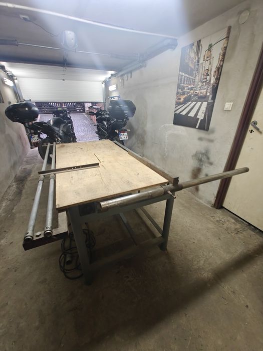 Duża krajzega piła stołowa 4kW