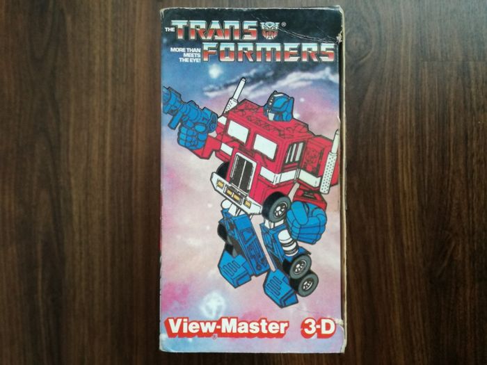 View-Master 3-D Edição The Transformers 1985, Hasbro Bradley, Inc.