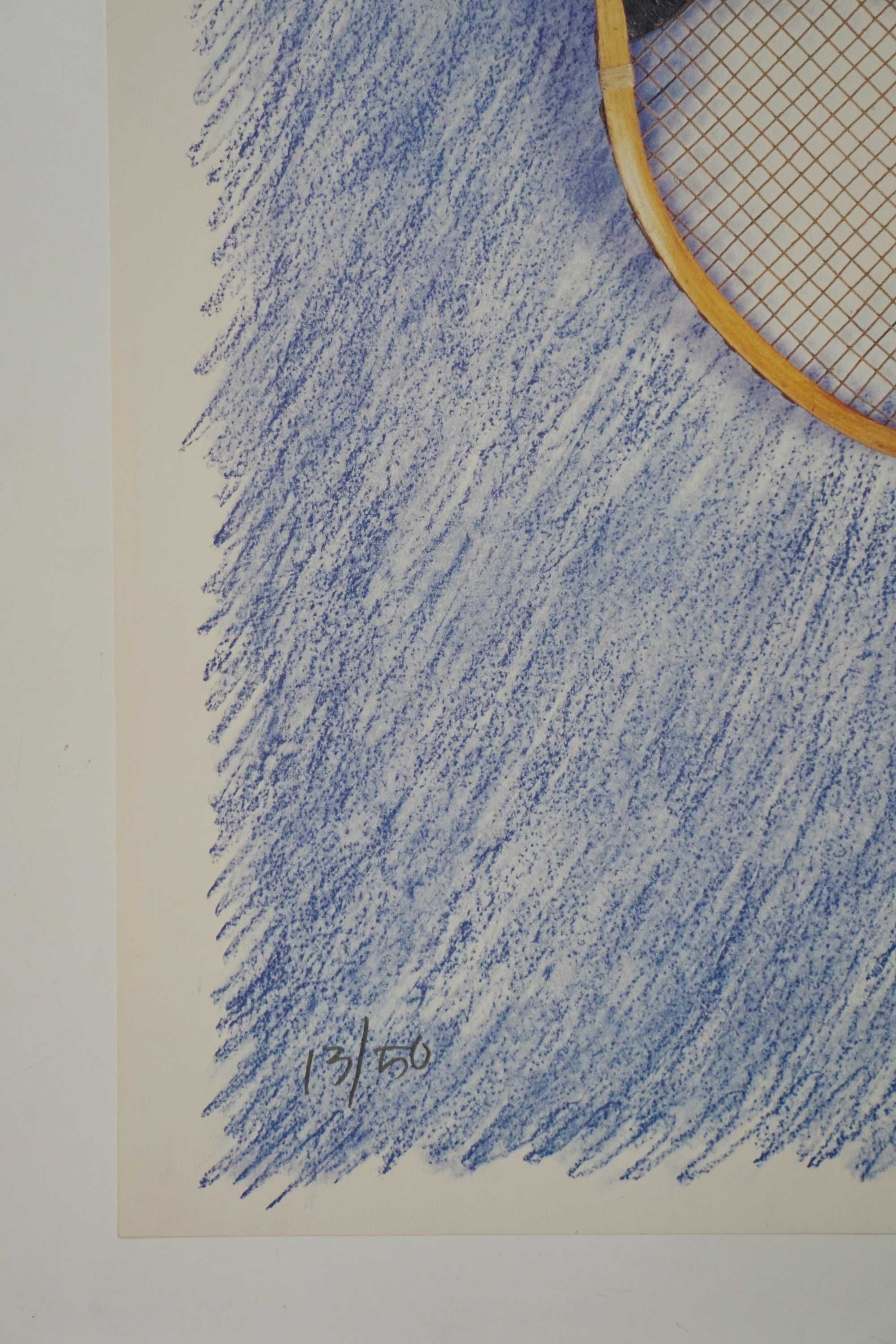 Serigrafia de Donald Lipski - Roland Garros 1995