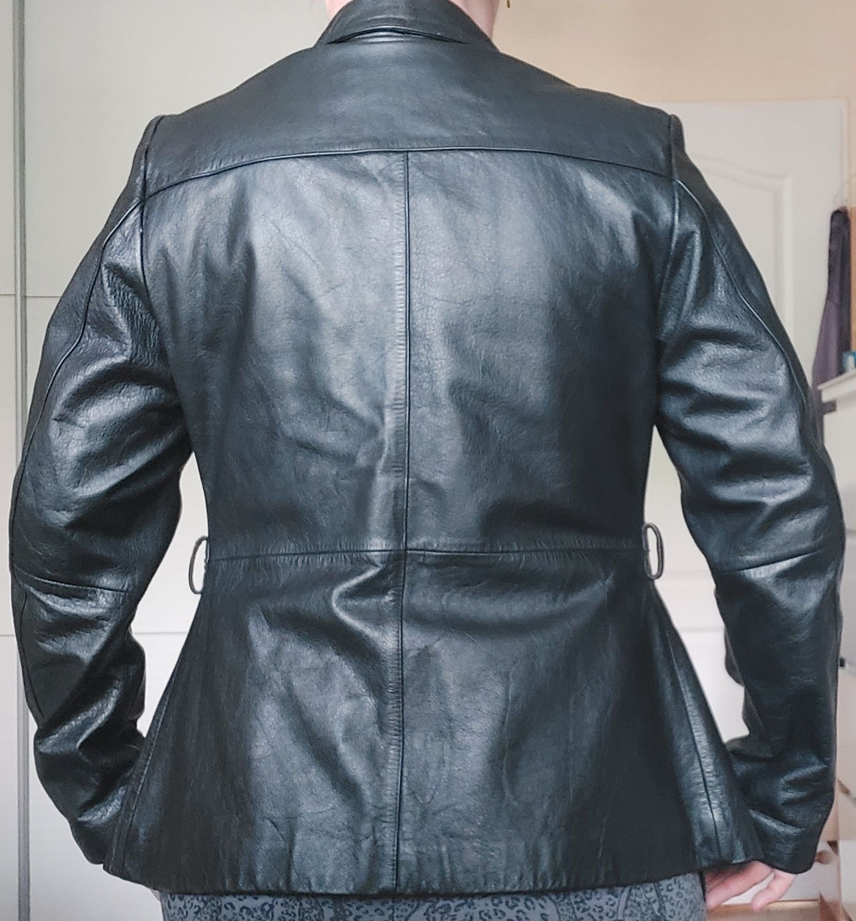 Wilsons Leather Maxima skórzana czarna kurtka damska skóra naturalna M