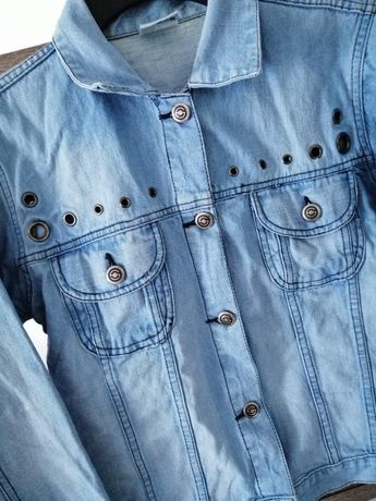 Katana jeansowa firmy Crash One rozmiar 36/S stan bdb