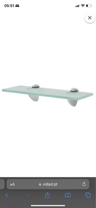 Parteleiras de vidro temperado