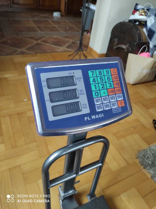 Waga Magazynowa Elektroniczna Sklepowa LCD 150kg Platformowa
