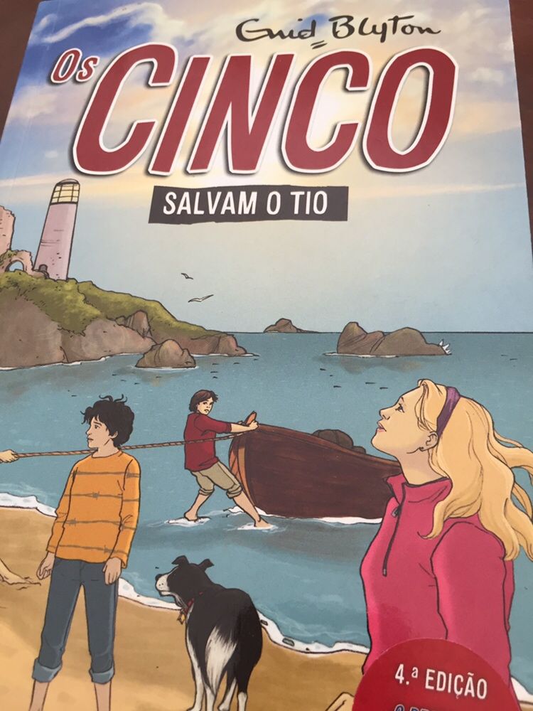 Livros os cinco 2 unidades