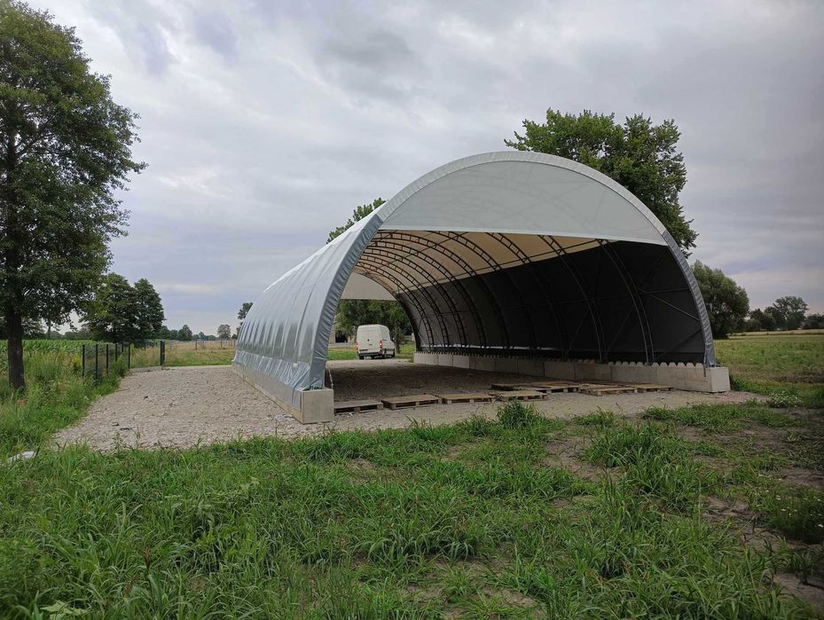 Hala łukowa , hala modułowa namiotowa , na bale , hale łukowe