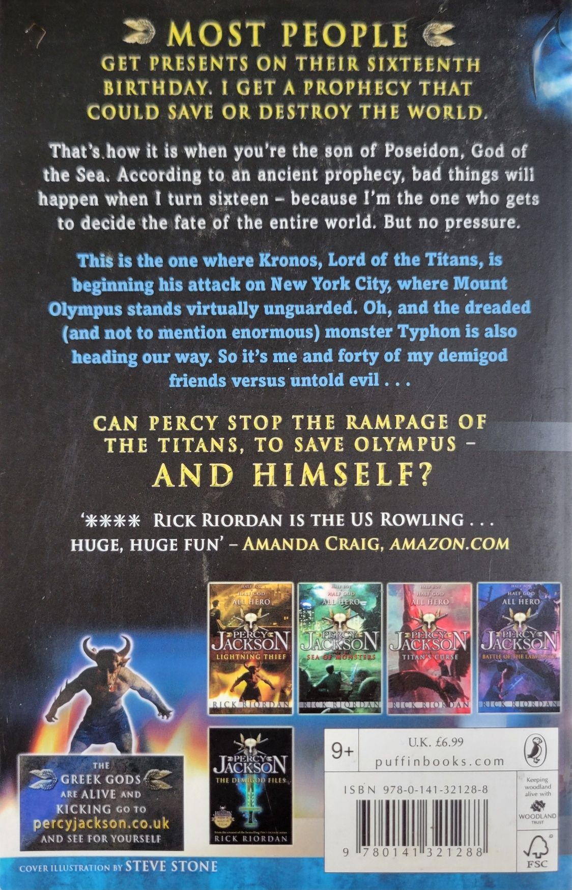 Percy Jackson and the Last Olympian (English book)