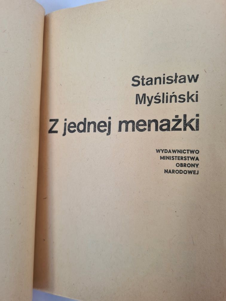 Z jednej menażki - Stanisław Myśliński