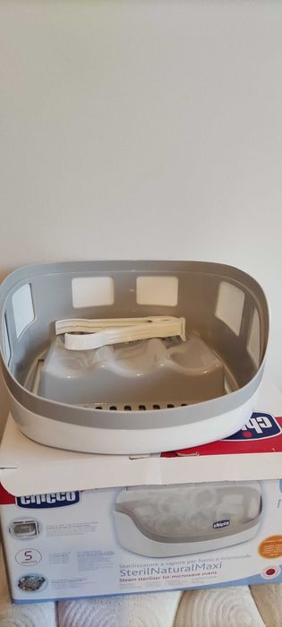 Esterilizador de biberão marca Chicco para microondas