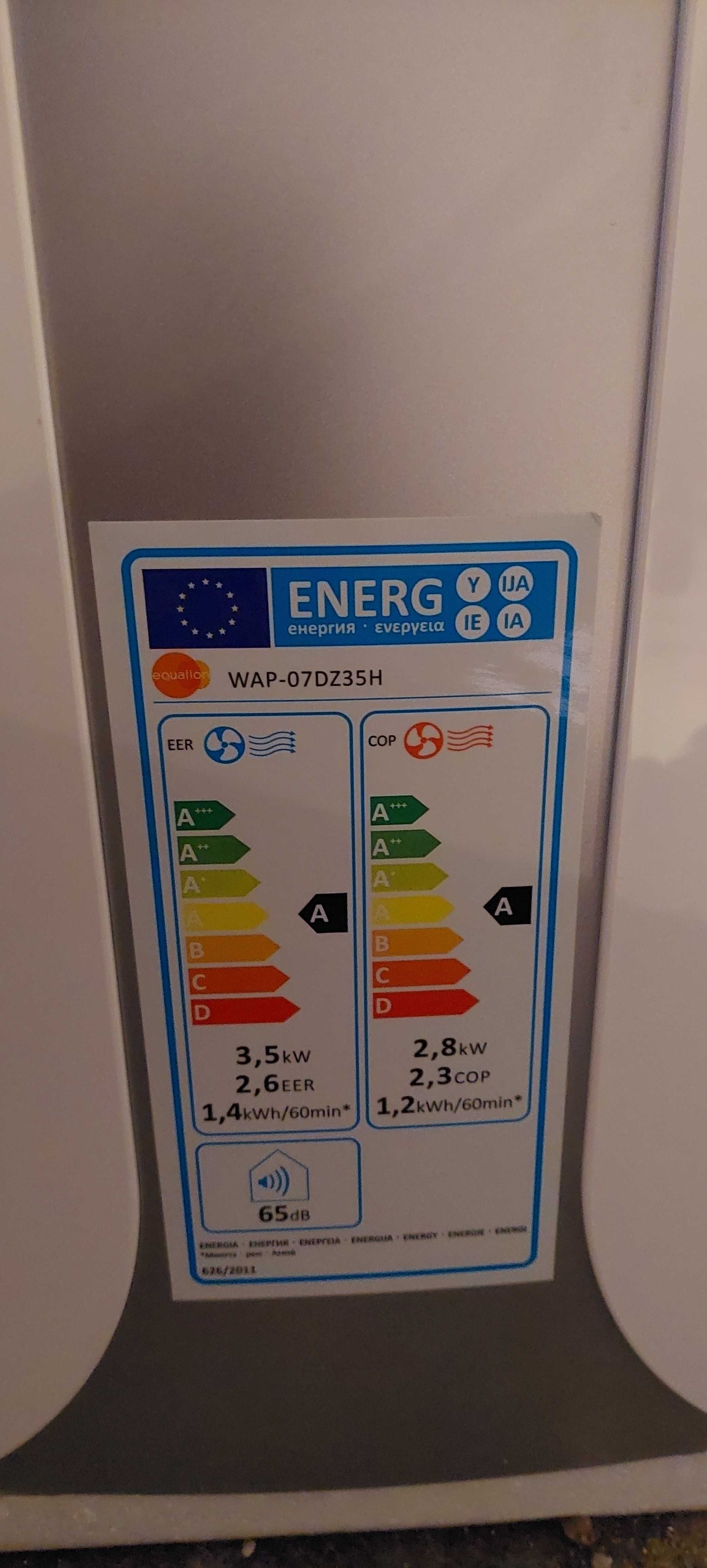 Klimatyzator przenośny EQUATION WAP-07DZ35H Klimatyzacja