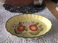 Owalny półmisek ceramiczny