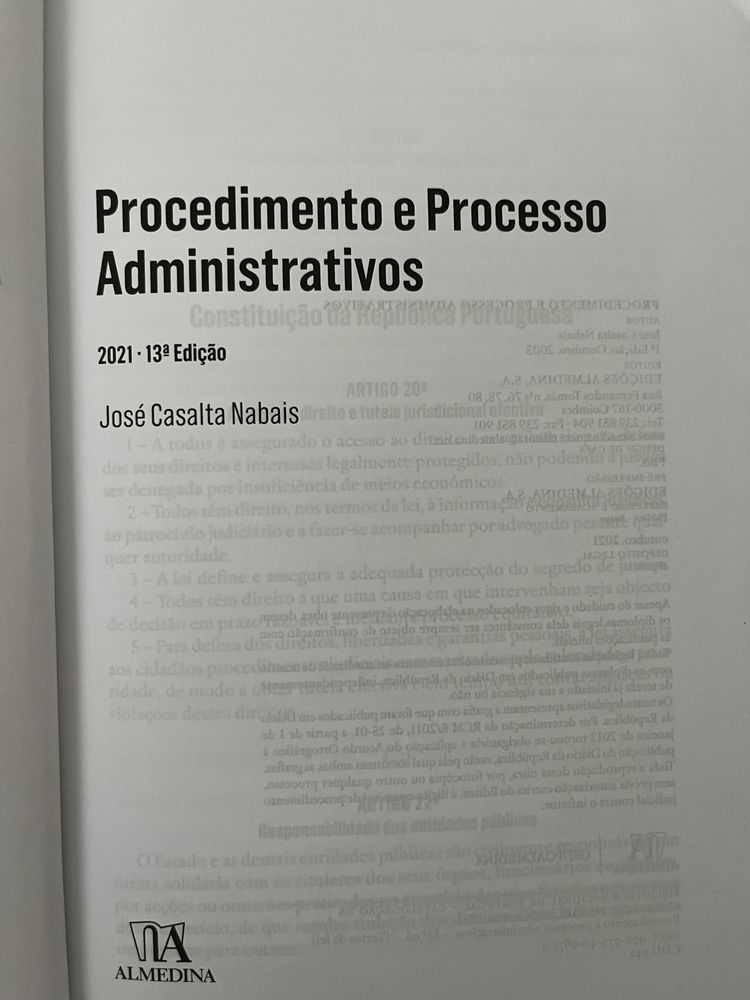 Procedimento e processo administrativos