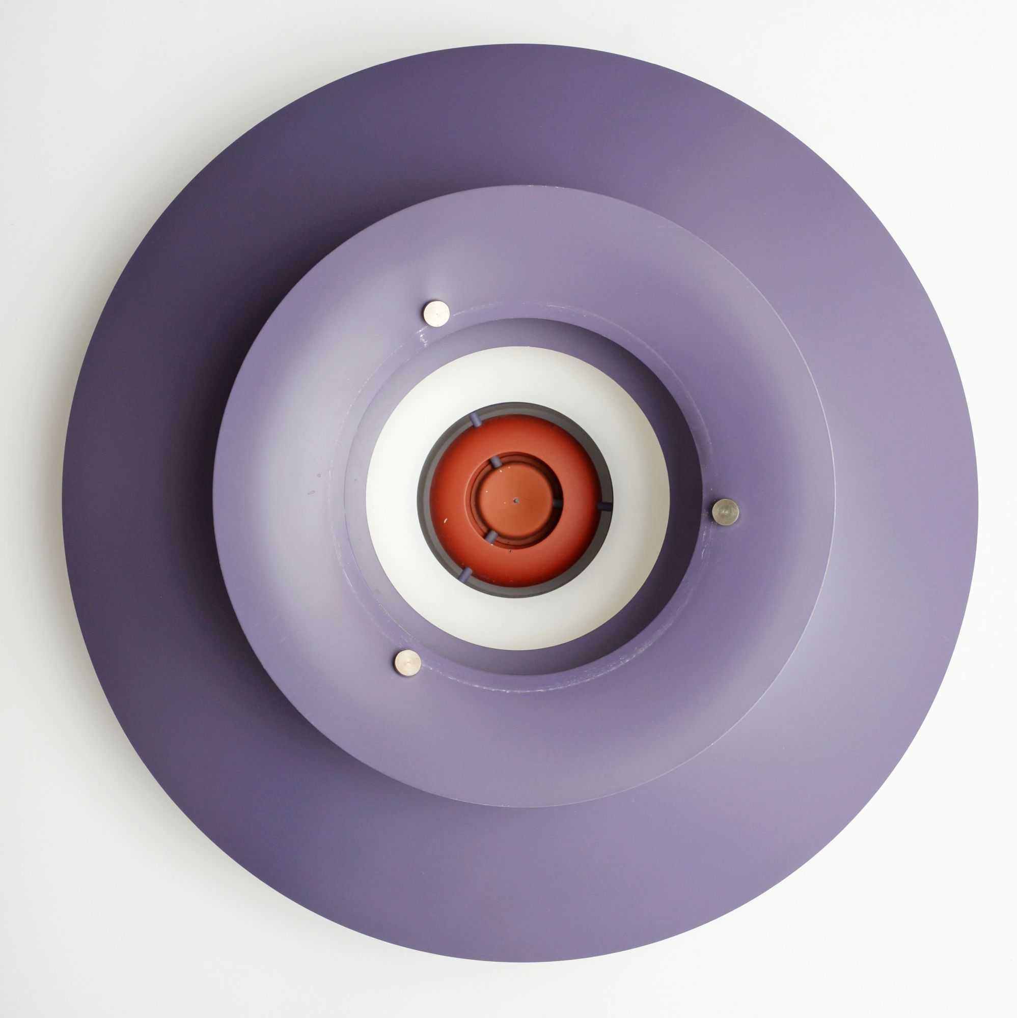 Lawendowa lampa PH5, proj. P. Henningsen dla L. Poulsen, Dania lata 70