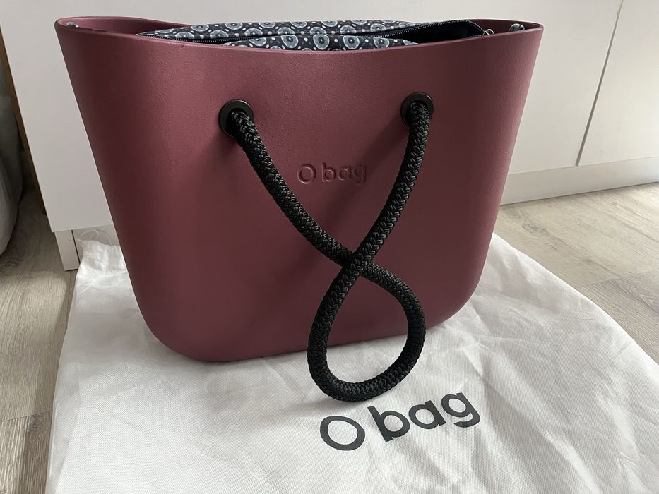 O Bag – torebka w idealnym stanie + wkład + uchwyty