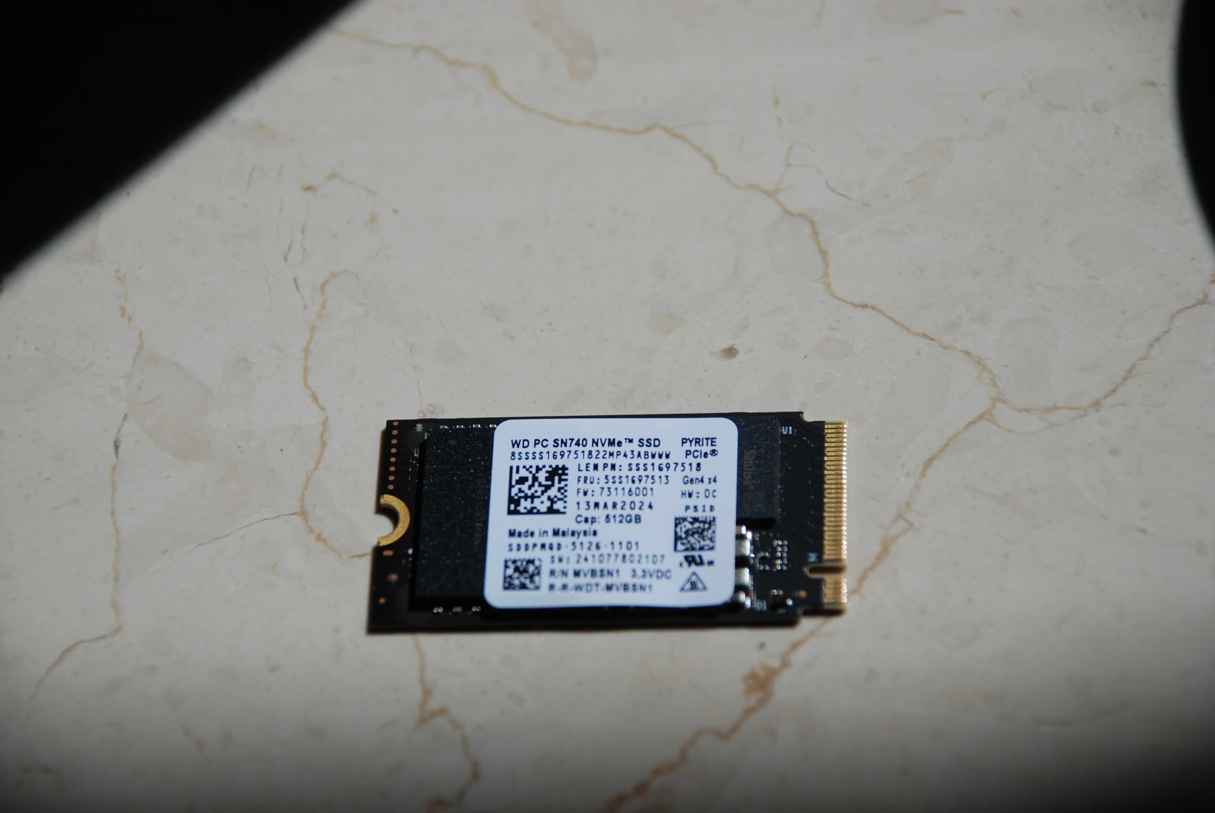 Dysk Twardy SSD 512GB M.2