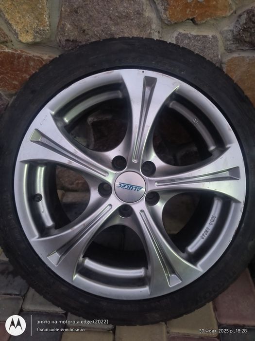 Колеса ДІСКИ (Тітани) 16 golf 4 skoda octavia5 100 16 ET 38 7J