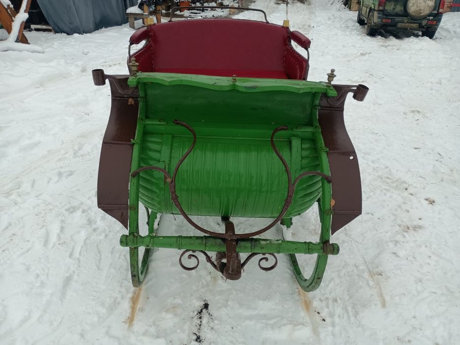 Sanie konne para pojedynek