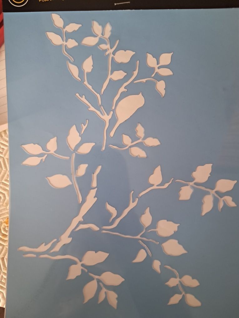 Stencil vários pintura