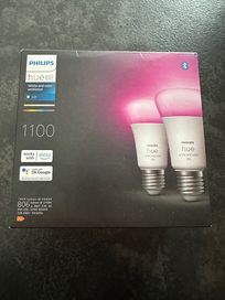 LED Philips Hue color and white ambiance E27 - 1100 lumen (3 zestawy)