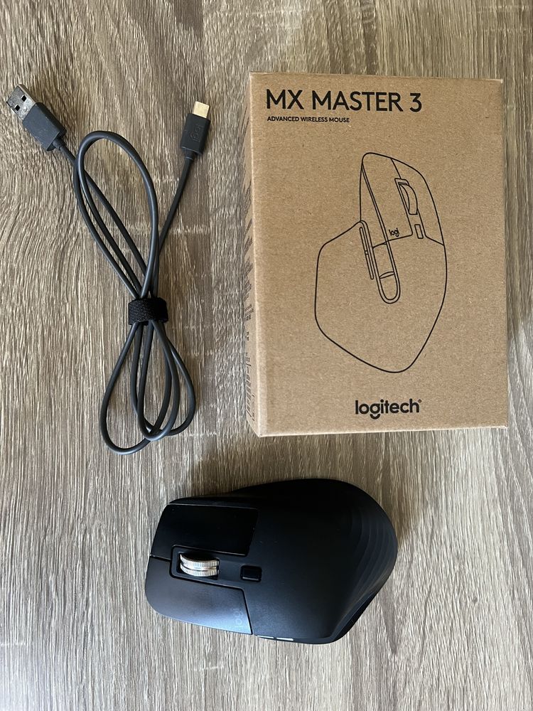 Мишка Logitech MX Master 3 Wireless/Bluetooth Black