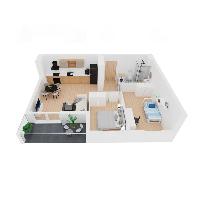 6.Dzielnica - Mieszkanie 11/M3a/6B