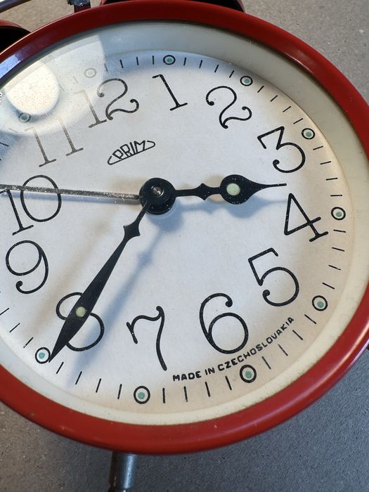 Budzik nakrecany PRIM - Czechosłowacja