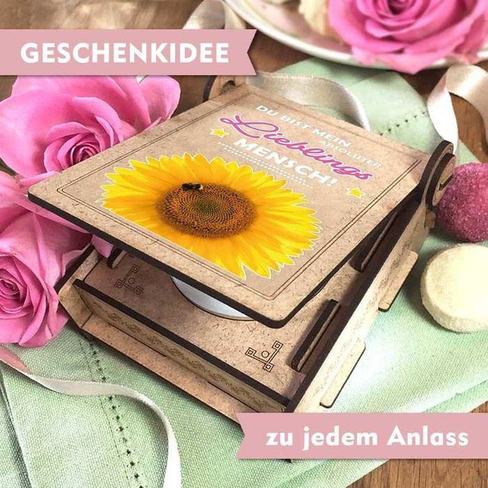 Świeca ręcznie robiona  w pudełku prezent miłosny Candle in the Box