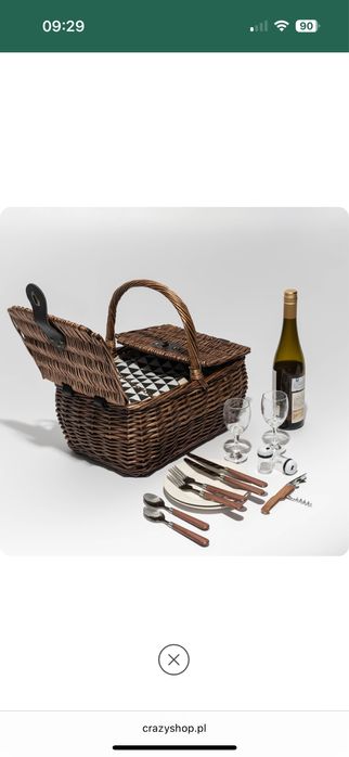 Kosz piknikowy na prezent Crazyshop