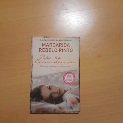 Livro Não há coincidências de Margarida Rebelo Pinto