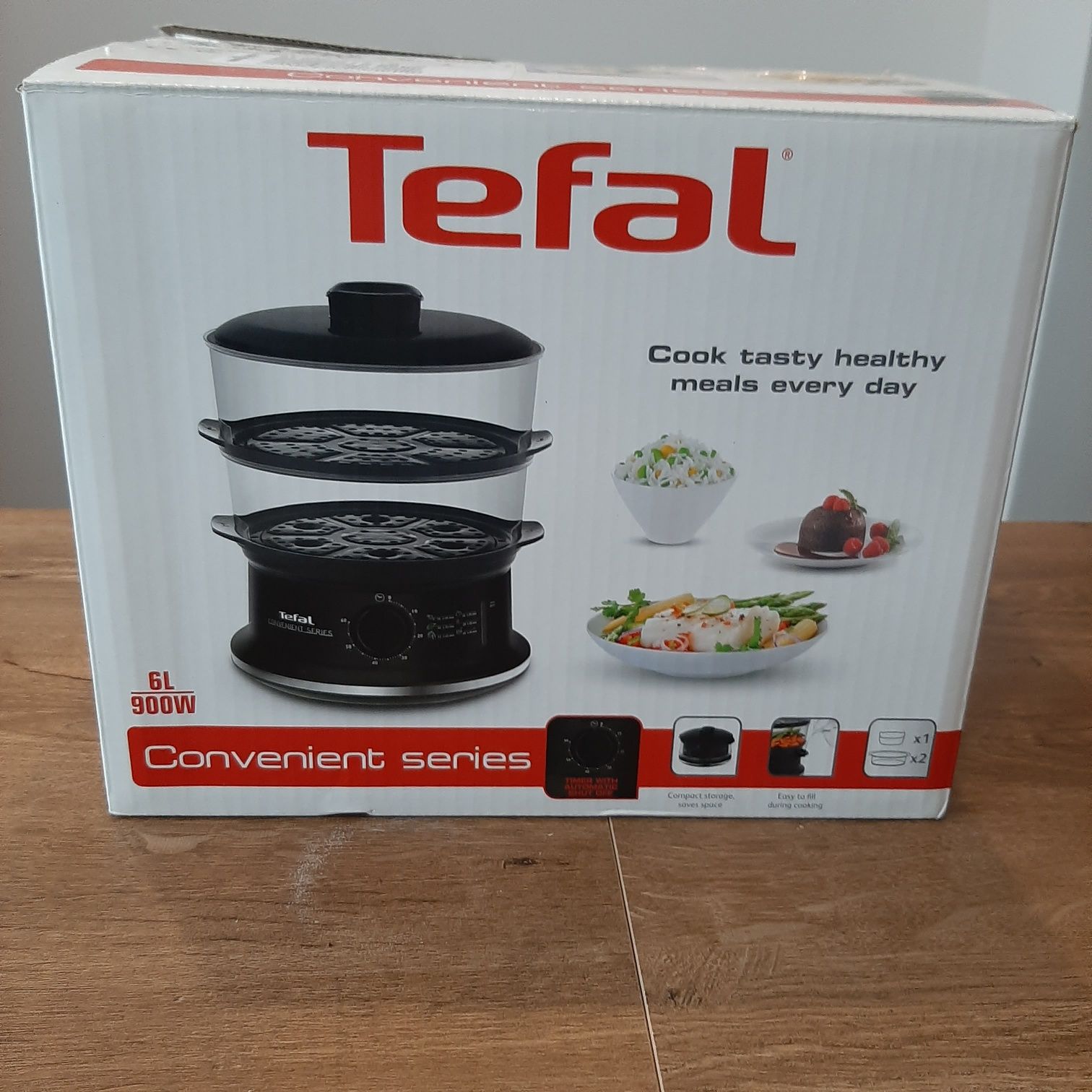 Parowar Tefal Convenient

nr kat. 213981