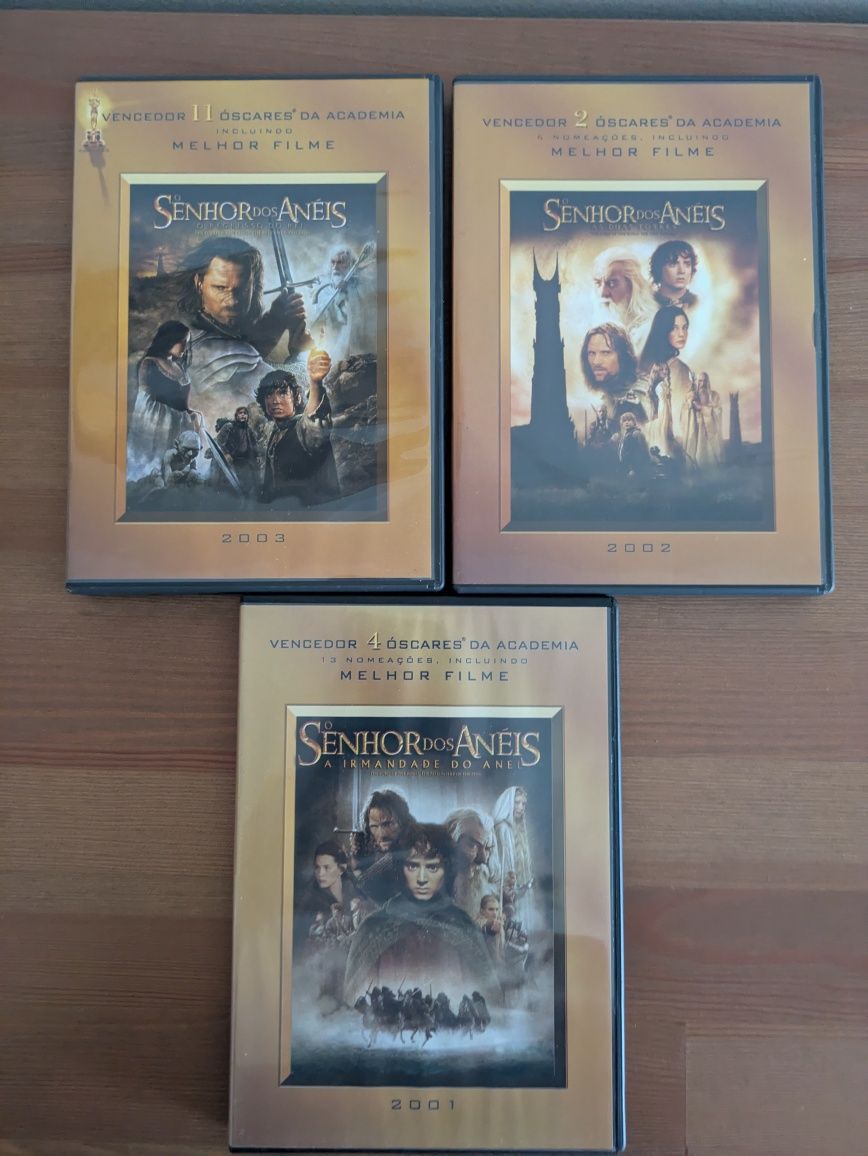 DVD Trilogia Edição Especial LOTR (Como Novo)