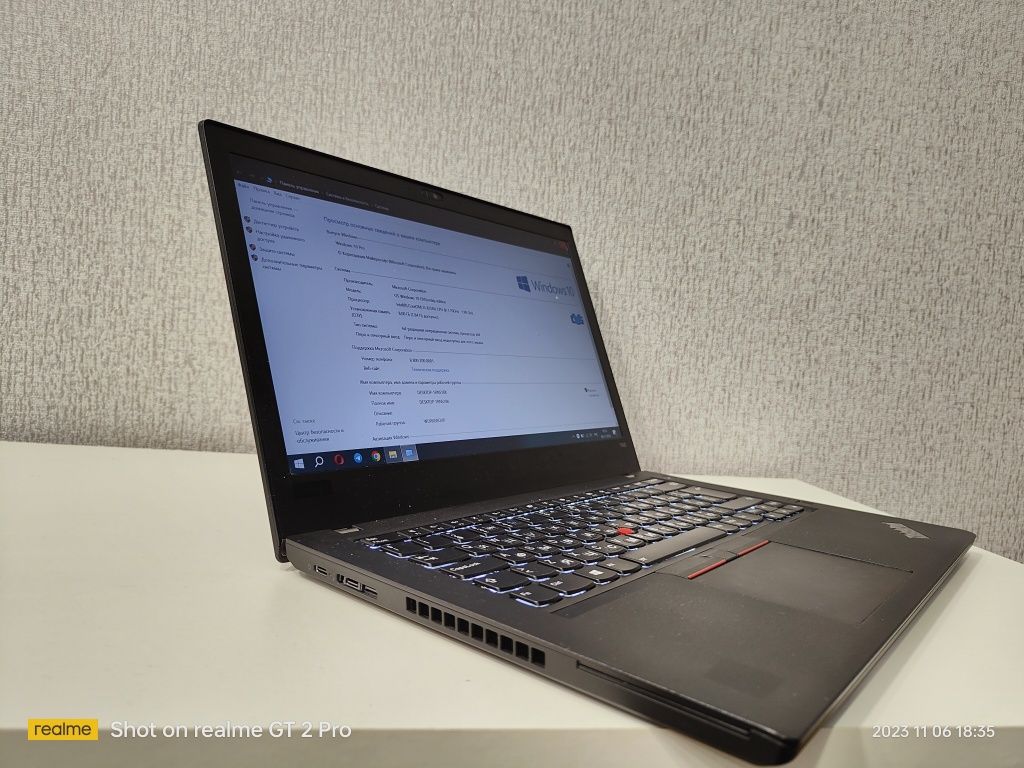 Ноутбук Lenovo ThinkPad T480 (i5-8350u/16 GB DDR4/SSD 512)