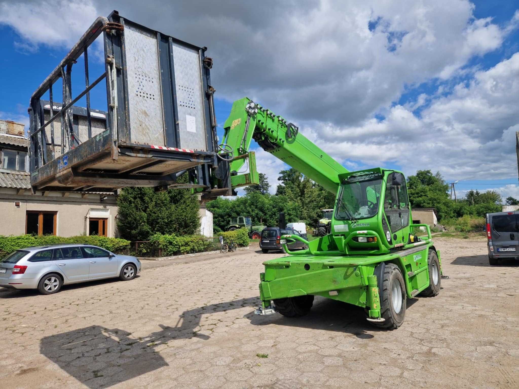 ładowarka teleskopowa merlo roto 45.21 mcss