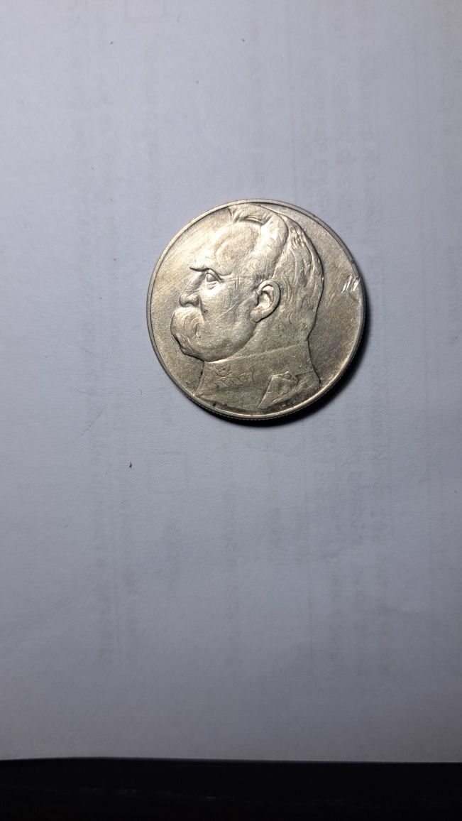 Sprzedam monetę 10zl 2RP Piłsudski 1934r