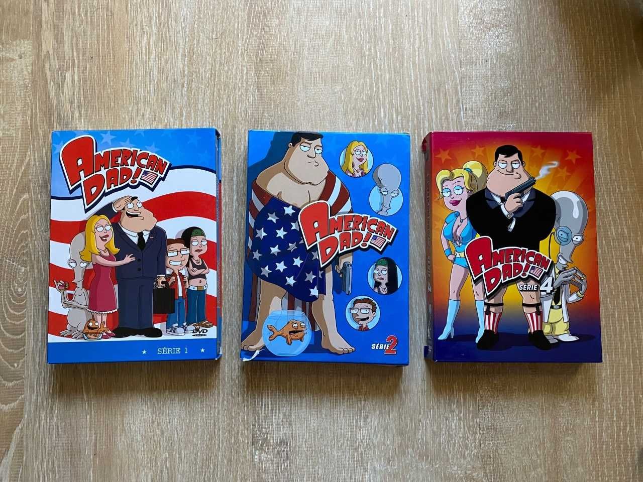 Coleção American Dad! (Temporada 1 & 2 & 4) - DVD