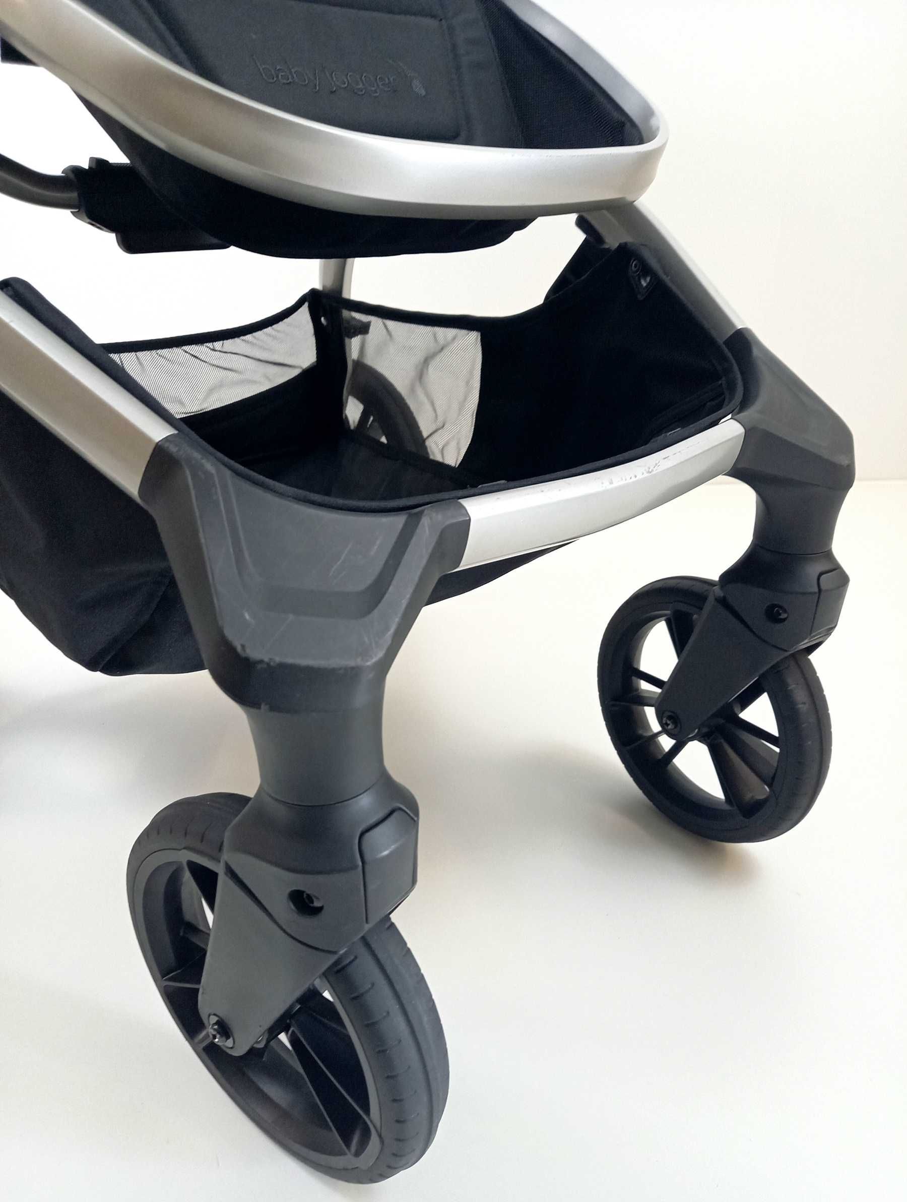 Wózek spacerowy Baby Jogger City Sights Dark Slate przód tył do 22 kg