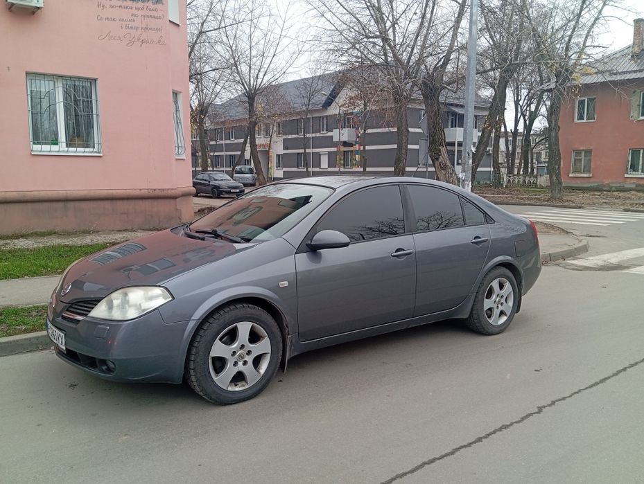Nissan primera 1.8 газ бензин 2003 рік механіка.