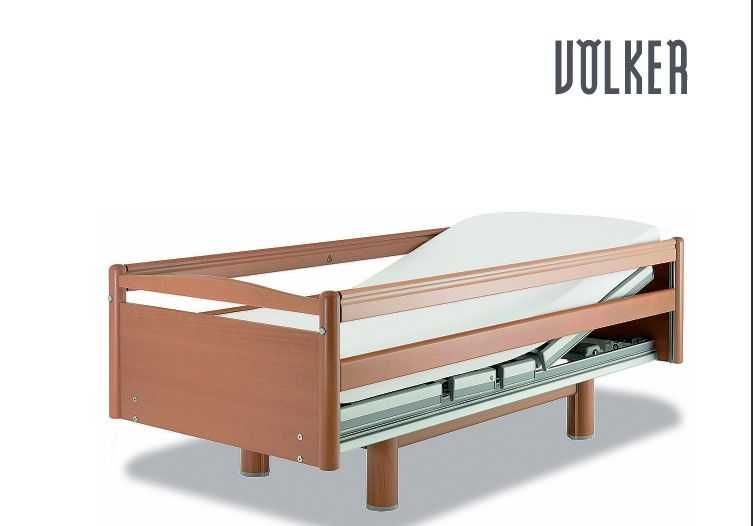 łóżko rehabilitacyjne medyczne VOLKER 3080 S LUX antyodlezynowe domowe