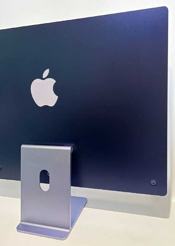 Apple iMac M1 24" 4.5K 8GPU Purple 2021 Тріщина на захисному склі.