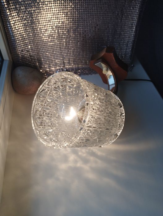 Ссср лампа бра, люстра скляна, вінтаж