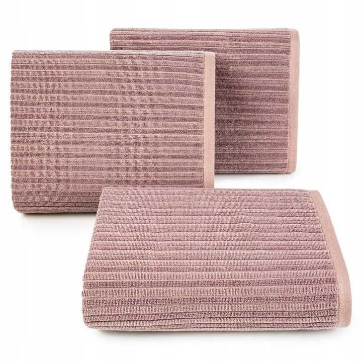 Ręcznik 50x90cm różowy kąpielowy  boho