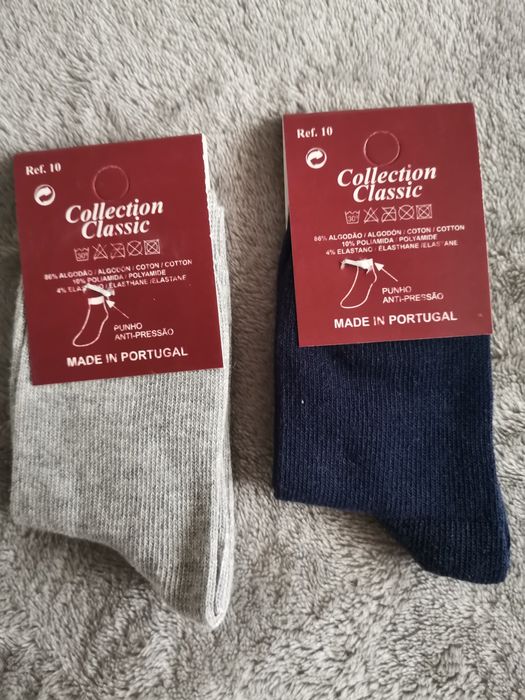 9 pares de meias 19-22 made in Portugal