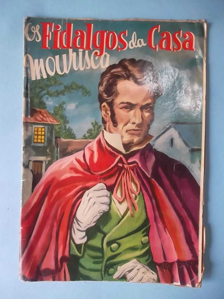 Os Fidalgos da Casa Mourisca - A.P.R. (1955) - arte Carlos Alb. Santos