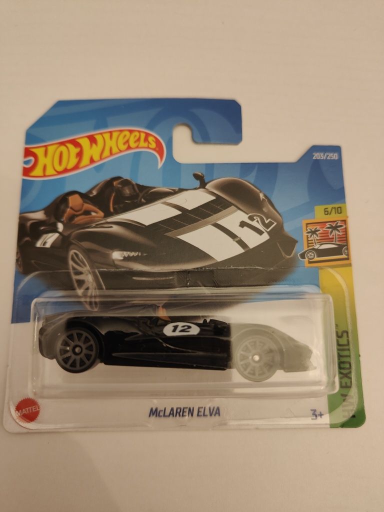 Model hot wheels mclaren elva