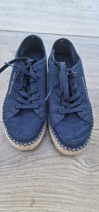 Tommy Hilfiger Buty Espadryle Trampki Granatowe r.38