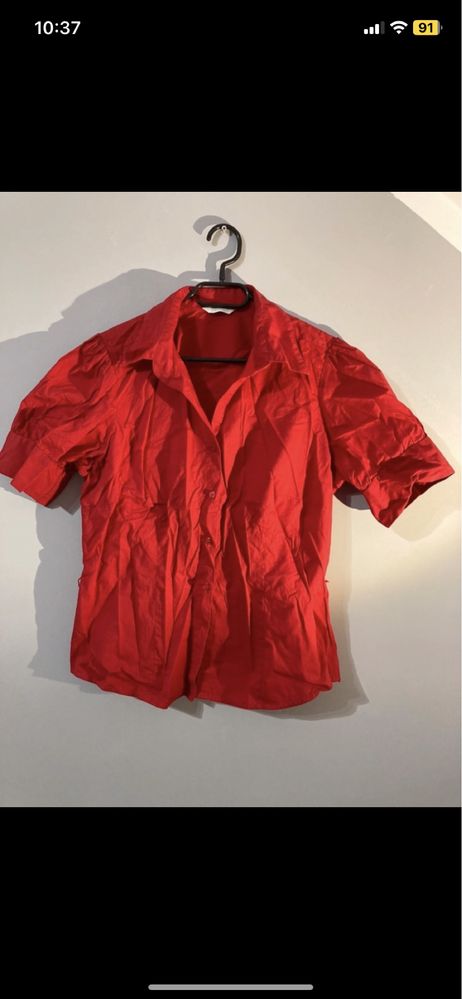 Koszula damska czerwona