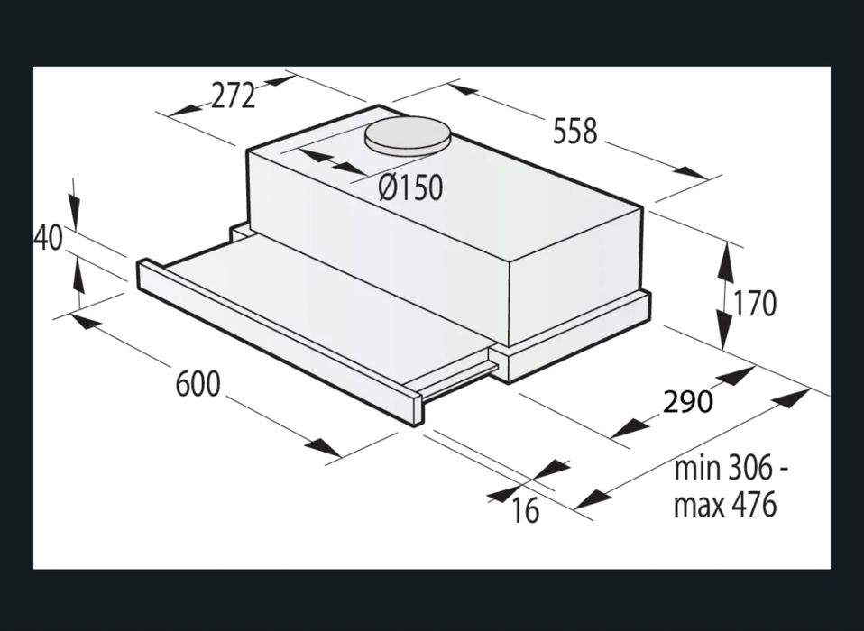 Продам витяжку Gorenje