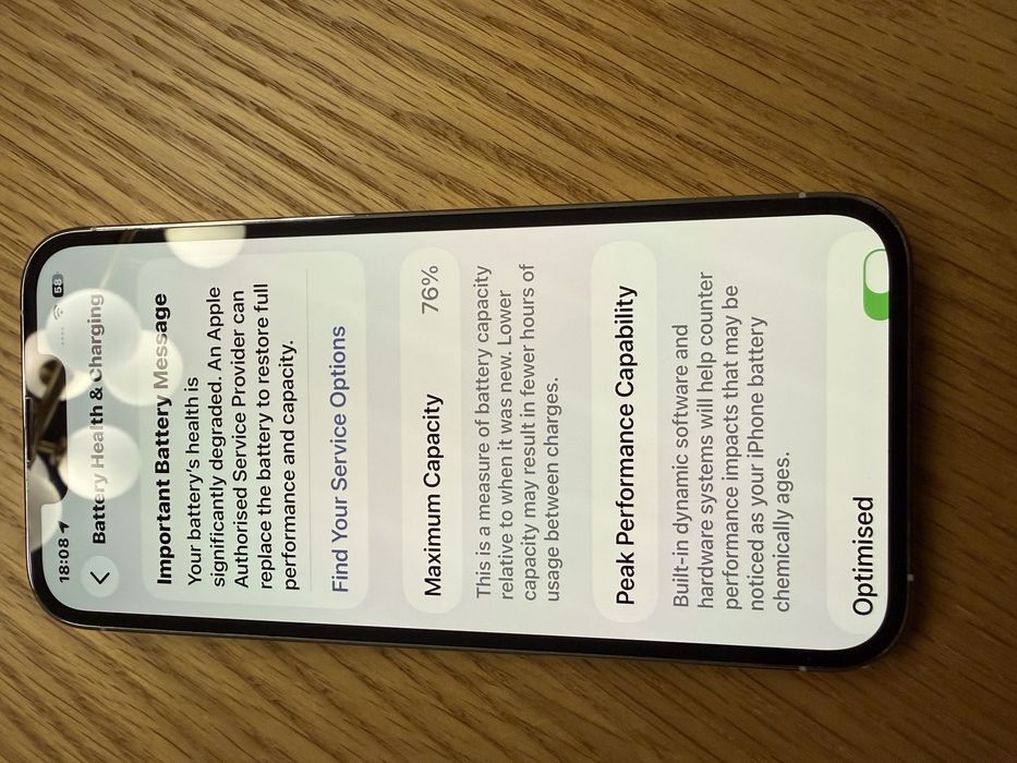 Iphone 13 Pro 256Gb Branco - sem marcas de uso original